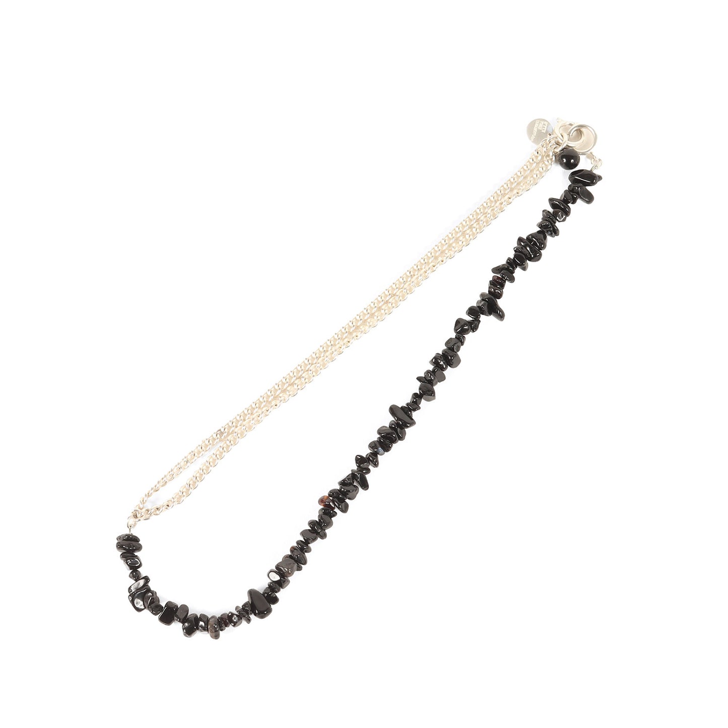 SYTE ストーン チェーン ネックレス / ブランドロゴ チャーム