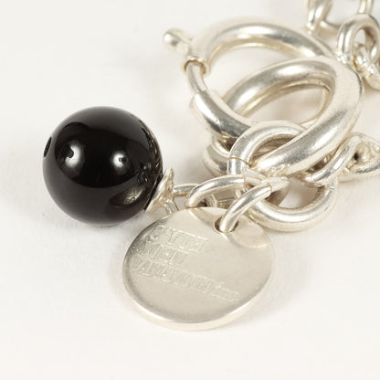 SYTE ストーン チェーン ネックレス / ブランドロゴ チャーム