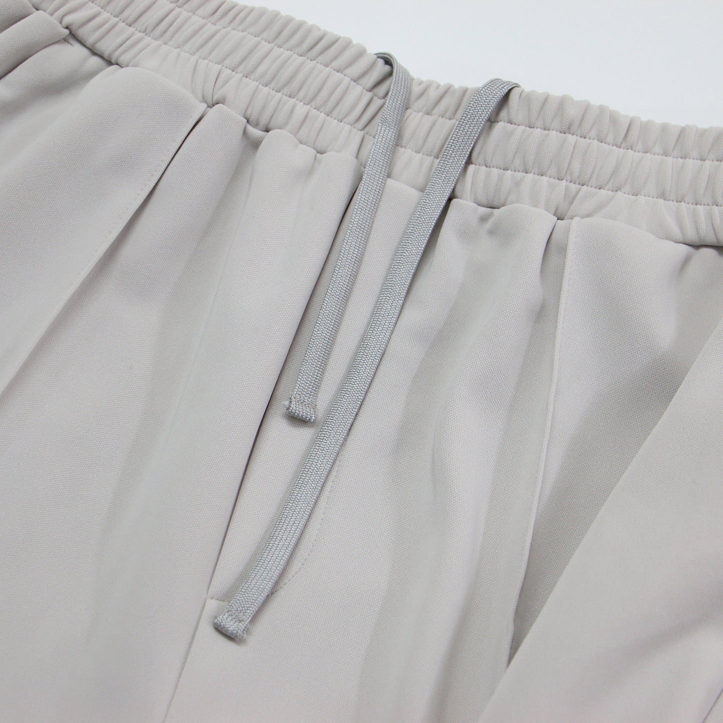 22春夏 ジョグ ジャージー パンツ / イージーパンツ テーパード 裾リブ ウエストゴム