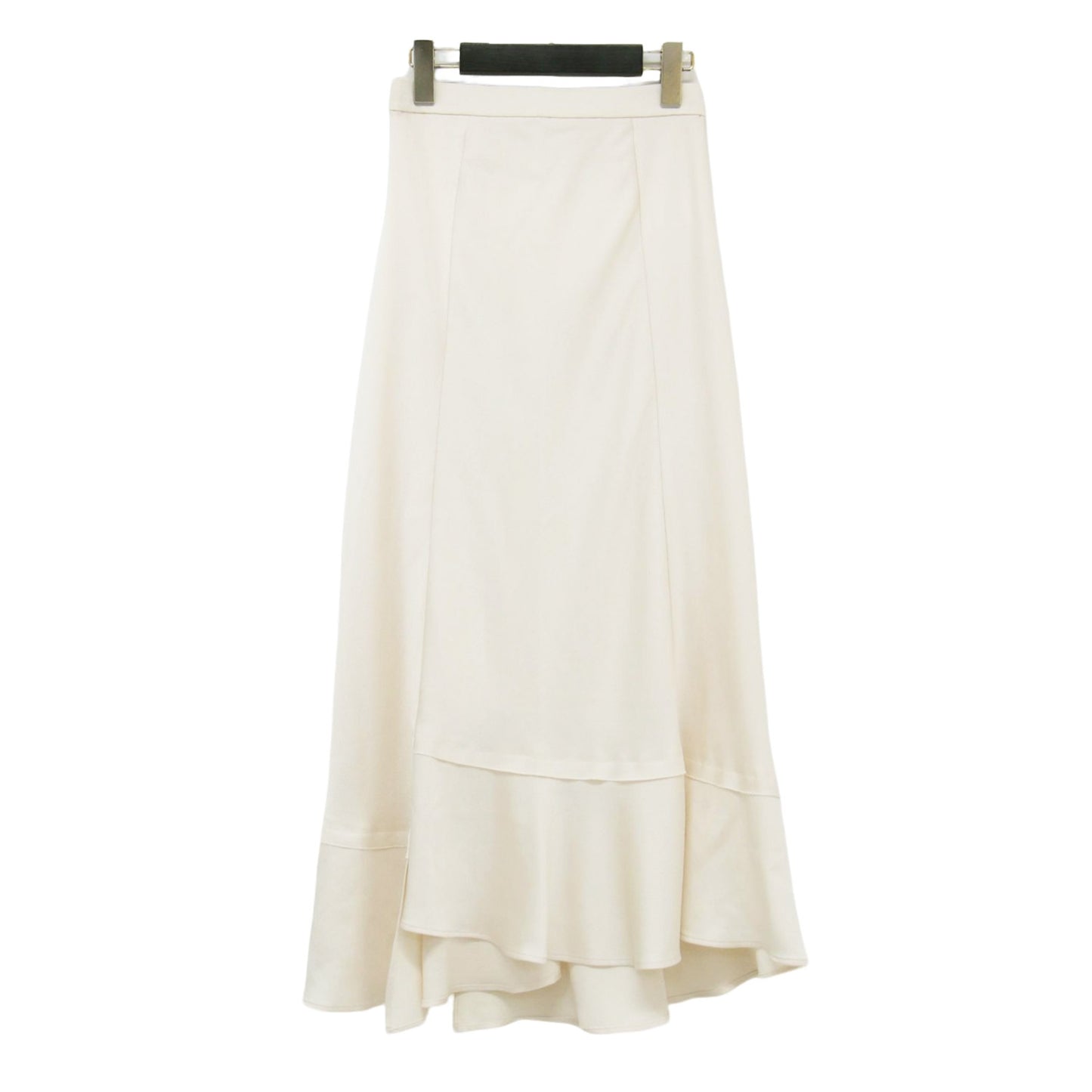 22春夏 ランダムヘム サテン スカート / ロング マーメイド アシンメトリー