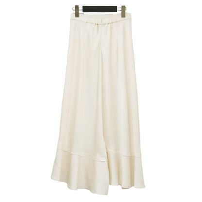 22春夏 ランダムヘム サテン スカート / ロング マーメイド アシンメトリー