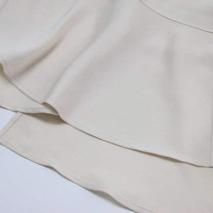 22春夏 ランダムヘム サテン スカート / ロング マーメイド アシンメトリー