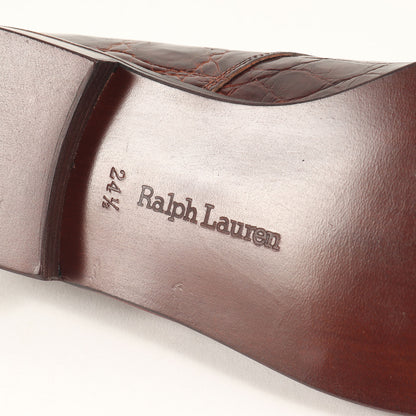 レザー モンクストラップ シューズ / ドレスシューズ フラット ベルト