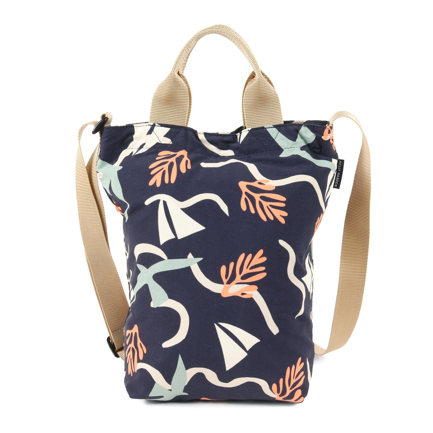 25春夏 スモール バスク トート / Small Bask Tote ショルダーバッグ 肩掛け 斜め掛け 2WAY 総柄 ナイロン