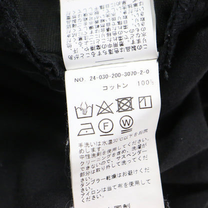 24秋冬 サスペンダー付き ワーカーパンツ / ワイド ハイウエスト コットン
