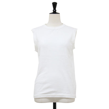 クルーネック ノースリーブ Tシャツ / CREW NECK SLEEVELESS TEE タンクトップ カットソー コットン