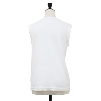 クルーネック ノースリーブ Tシャツ / CREW NECK SLEEVELESS TEE タンクトップ カットソー コットン