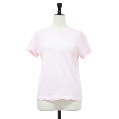 25春夏 コンパクト クルーネック 半袖 Ｔシャツ / FRESCA SINGLE JERSEY カットソー プルオーバー ハーフスリーブ コットン