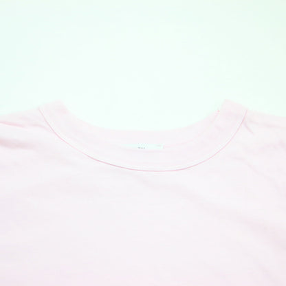 25春夏 コンパクト クルーネック 半袖 Ｔシャツ / FRESCA SINGLE JERSEY カットソー プルオーバー ハーフスリーブ コットン