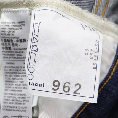 × Levi's 25春夏 ベルト付き ワイド デニム パンツ / Denim Pants バギー ハイウエスト コットン