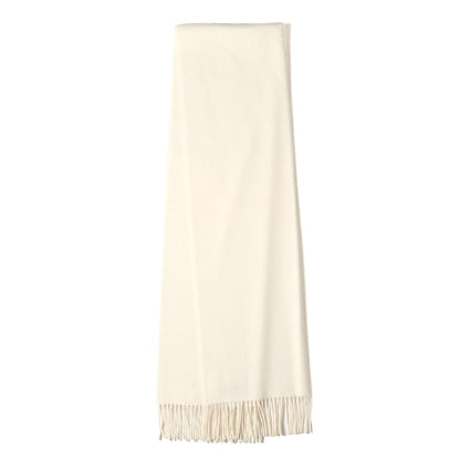 × UNITED ARROWS 別注 21秋冬 カシミヤ ソリッド ストール / マフラー 大判 フリンジ