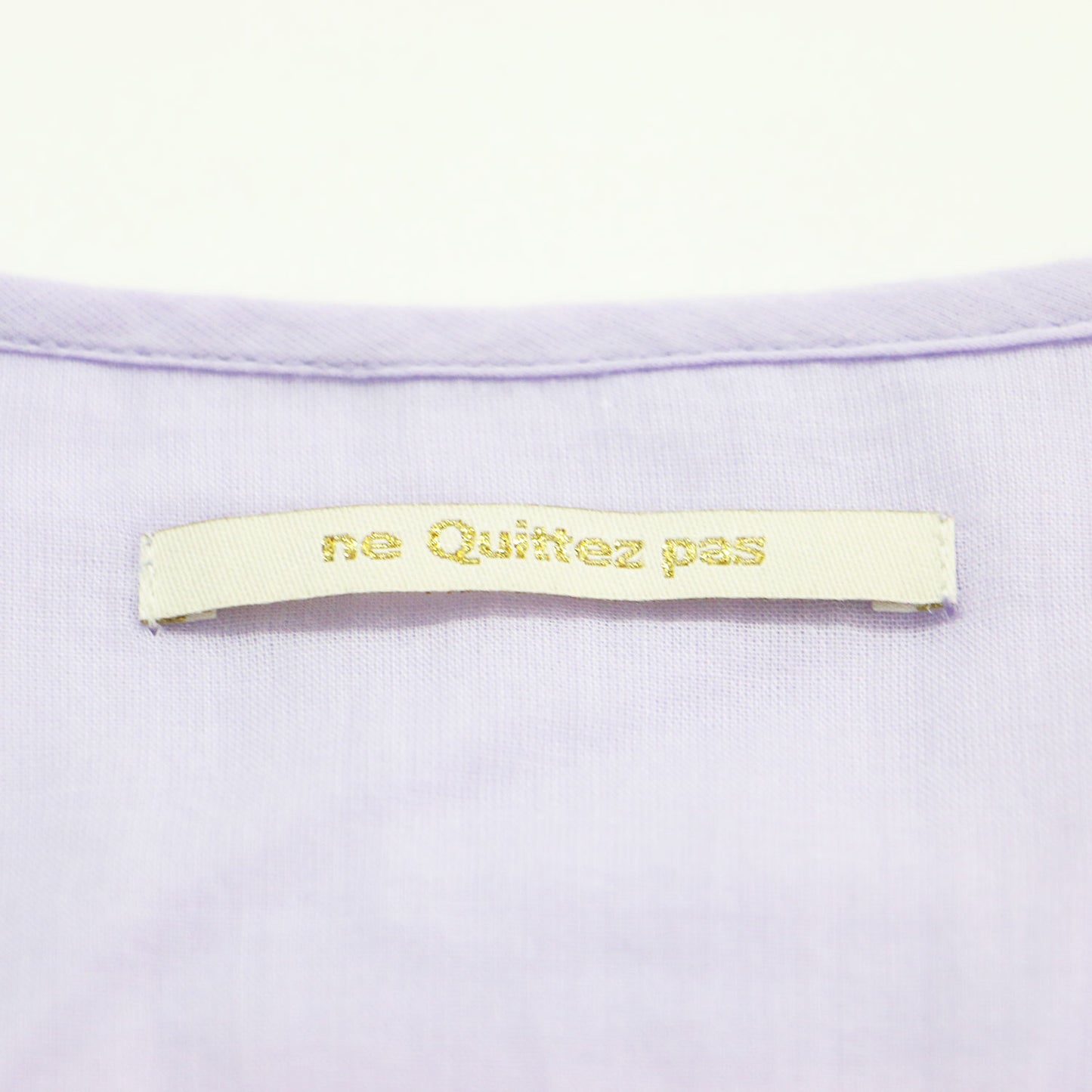 25春夏 コットンボイル ギャザー ドレス / Cotton Voile Gather Dress ワンピース ロング Vネック 七分袖 ボリュームスリーブ