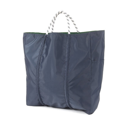 SAC ロゴ リバーシブル トートバッグ L / ショルダーバッグ 肩掛け ナイロン