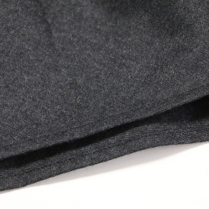 24秋冬 フラノ ストレッチ ギャザー マキシ スカート / フレア ウエストゴム ウール