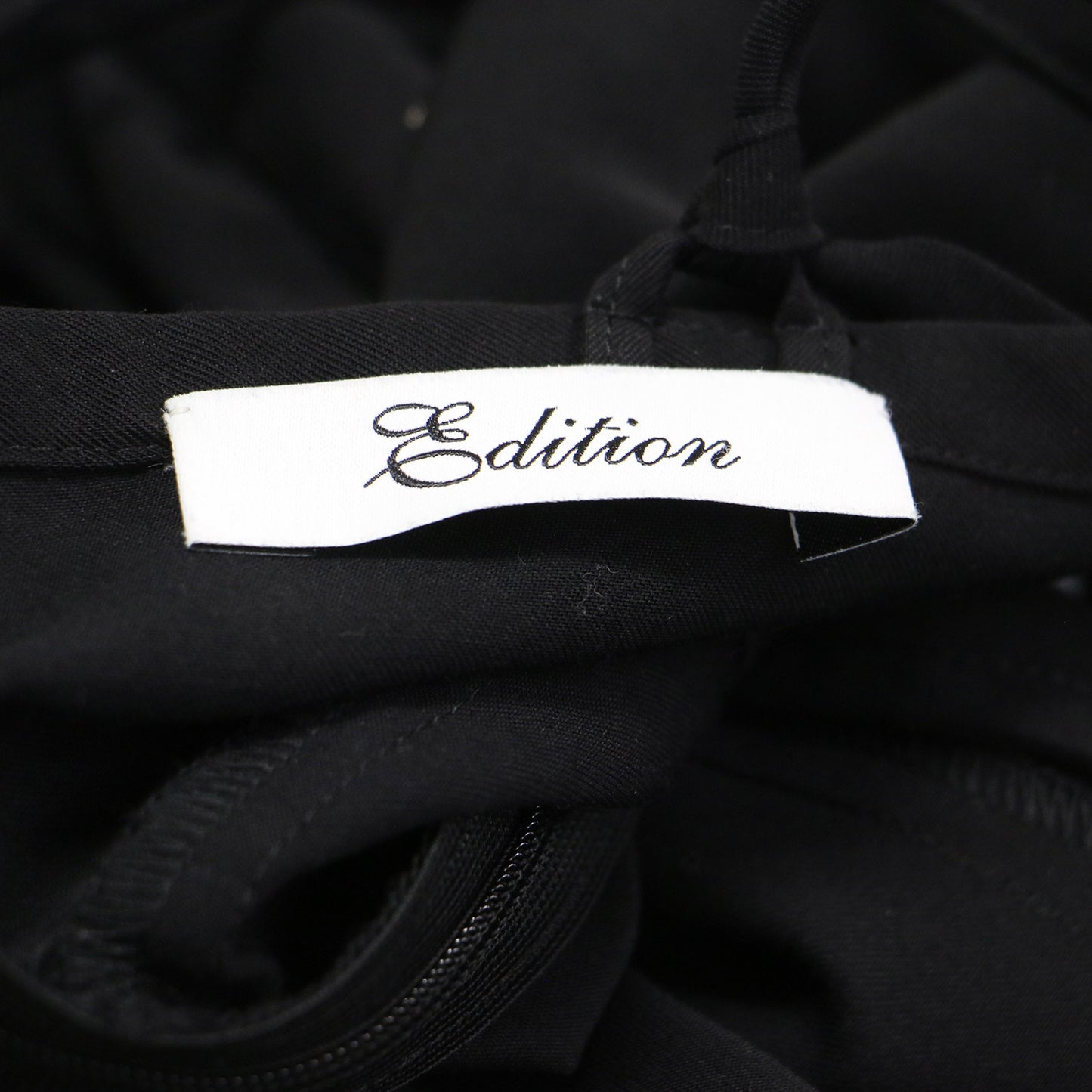 25秋冬 スパンギャバ オールインワン / サロペット パンツ ワイド タック