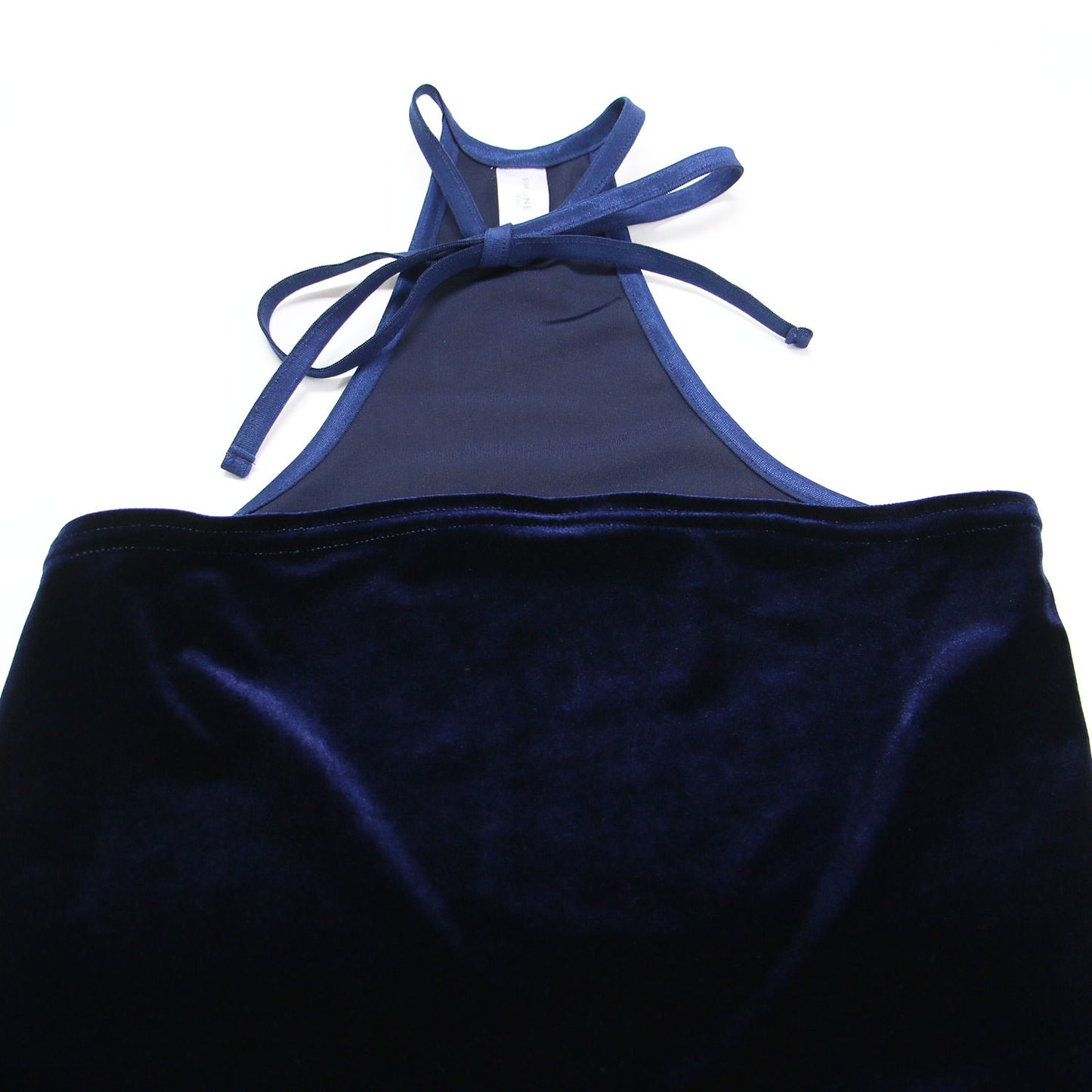 24春夏 ベロア チューブトップ / TOP DAISY カットソー ショート丈 リボン