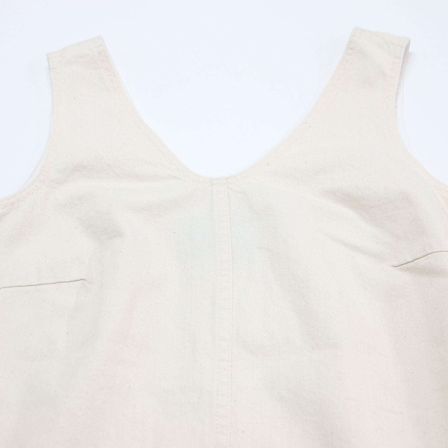 R.H.Vintage 25春夏 ダブルステッチ デニム ミニ ドレス / ワンピース