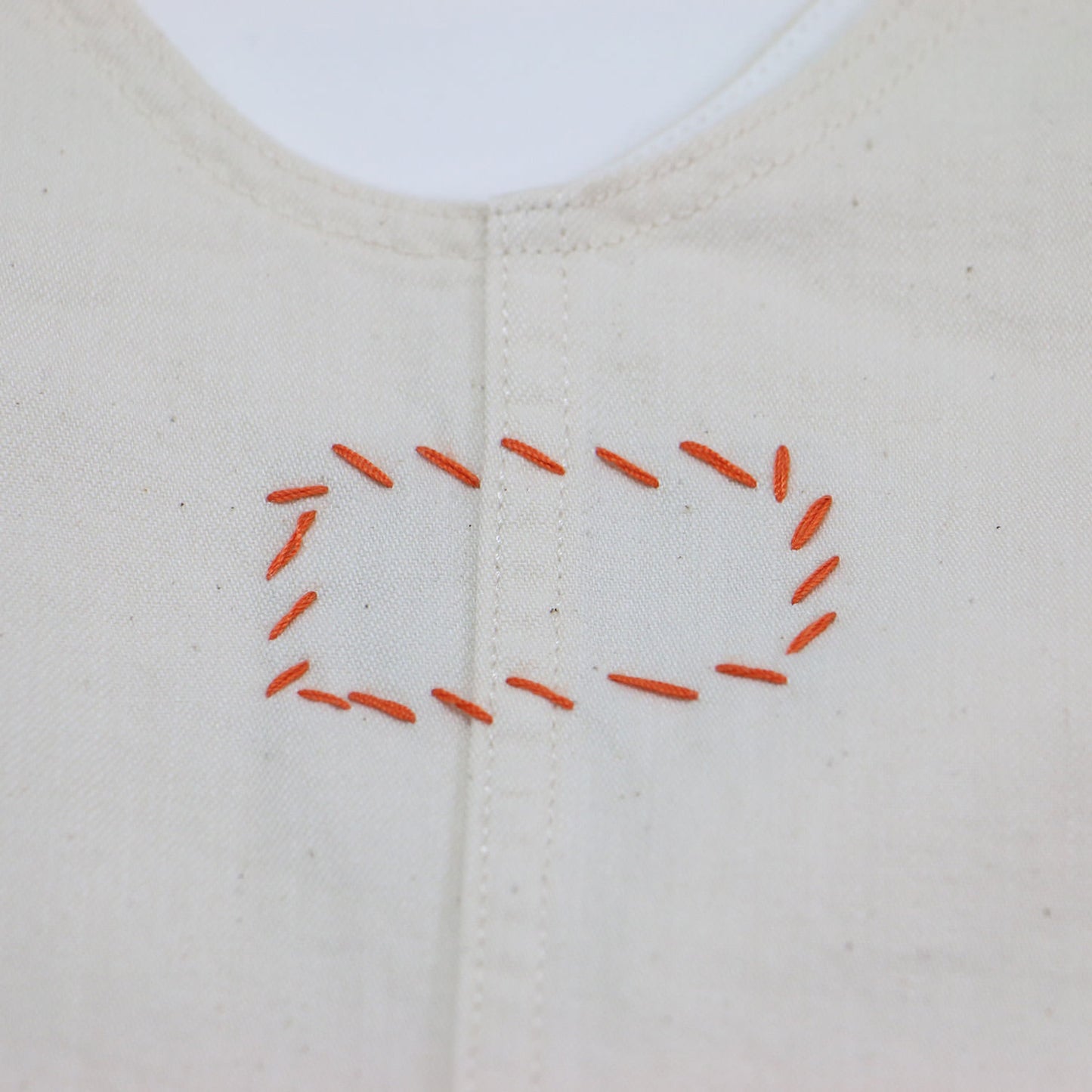 R.H.Vintage 25春夏 ダブルステッチ デニム ミニ ドレス / ワンピース チュニック Vネック ノースリーブ コットン