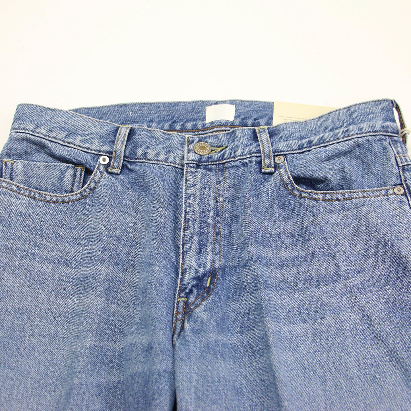 × Plage 別注 25春夏 セミフレア デニムパンツ / カットオフ ミッドライズ コットン