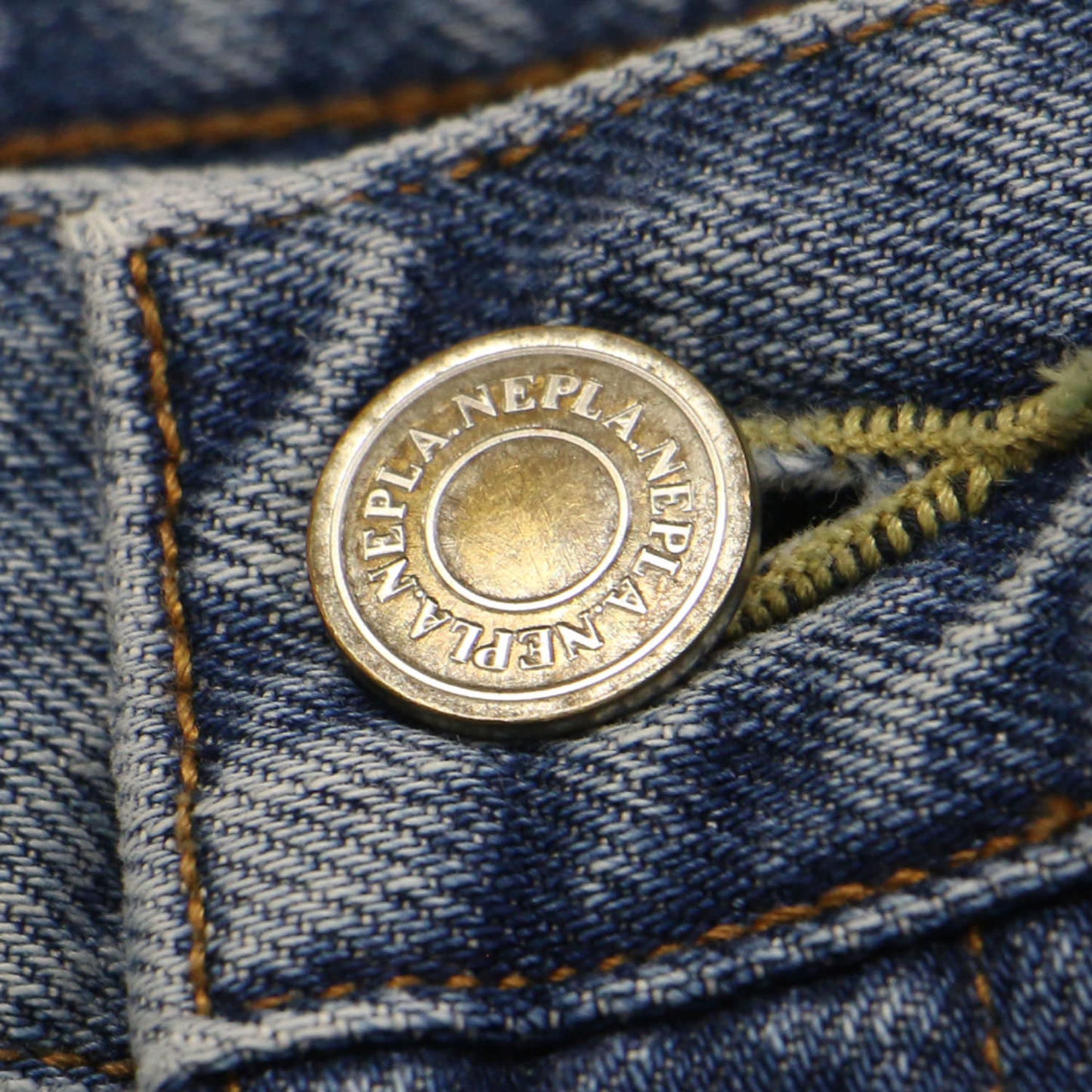 × Plage 別注 25春夏 セミフレア デニムパンツ / カットオフ ミッドライズ コットン