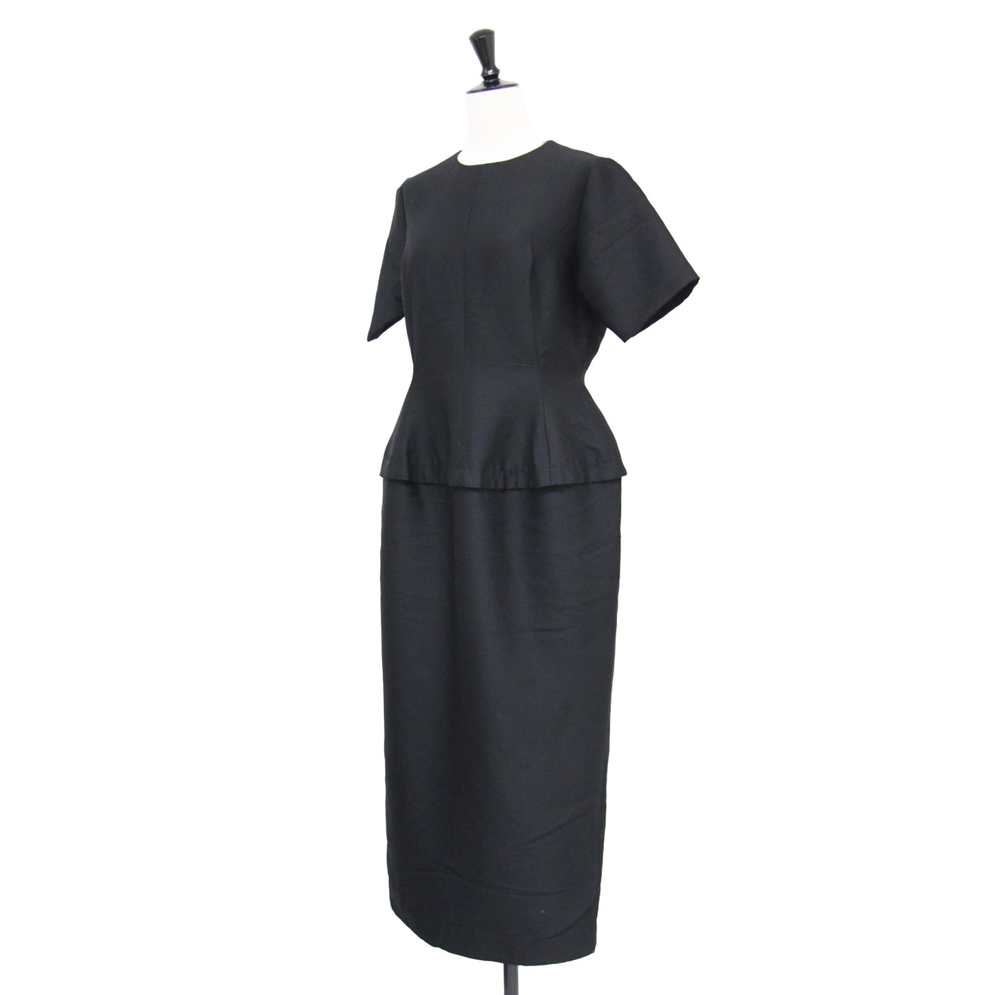 25春夏 フォルム シルエット ワンピース / FORM SILHOUETTE OP ロング丈 半袖 クルーネック