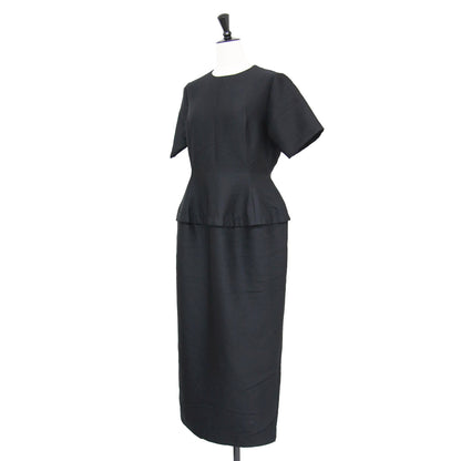 25春夏 フォルム シルエット ワンピース / FORM SILHOUETTE OP ロング丈 半袖 クルーネック