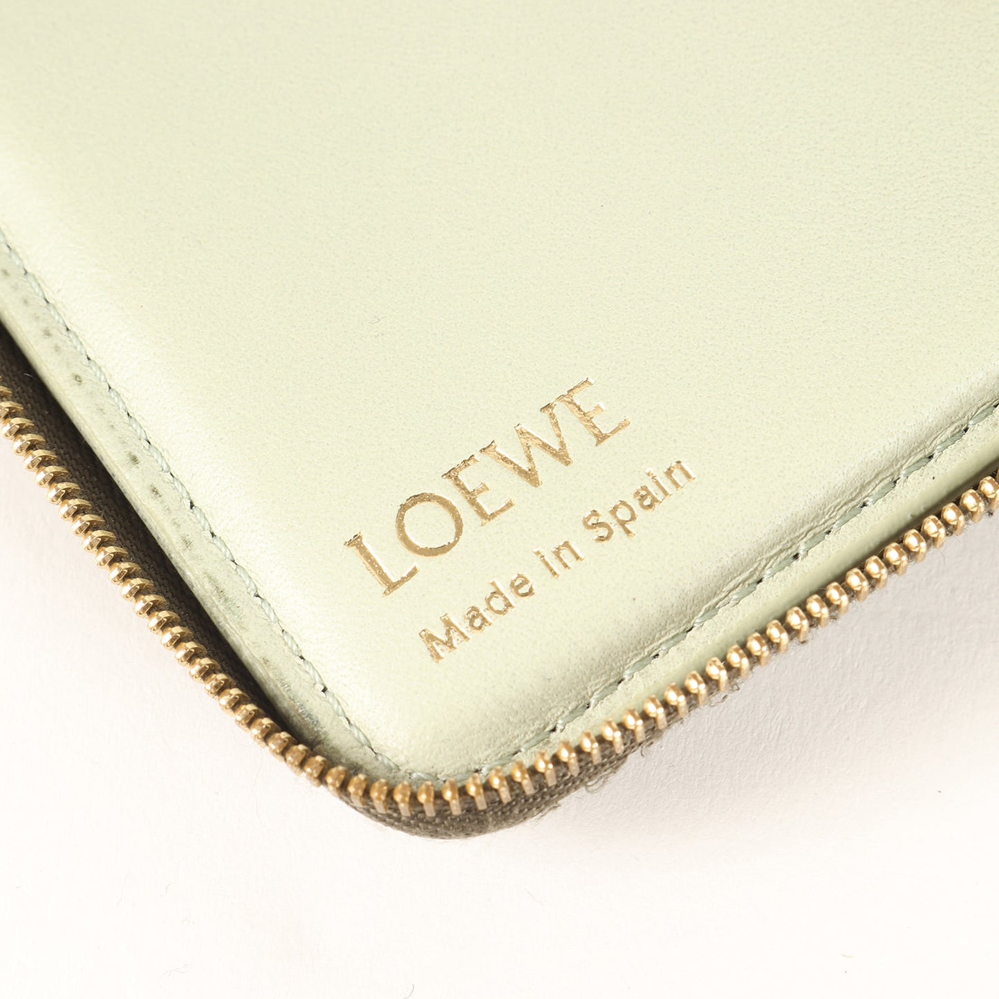 ノット コンパクト ジップアラウンド ウォレット / 二つ折り 財布 カーフレザー