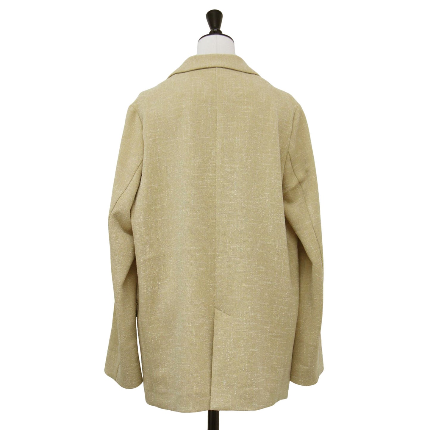 20春夏 RIAM ミニツイード ジャケット / テーラード ダブルブレスト 長袖