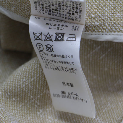 20春夏 RIAM ミニツイード ジャケット / テーラード ダブルブレスト 長袖