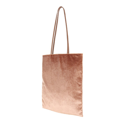 23秋冬 2.718 ファブリック トートバッグ / ショルダーバッグ 肩掛け 縦長 ベロア