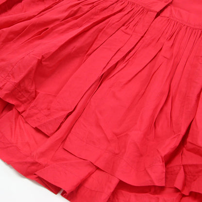 24春夏 Vネック ギャザー 長袖 ブラウス / 全方位映えブラウス シャツ チュニック コットン