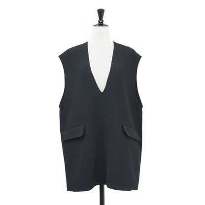 22春夏 フラップポケット ベスト プルオーバー / Vネック ノースリーブ