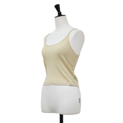23春夏 ギザコットン スーパーハイゲージ シアー リブ キャミソール / GIZA SUPER HIGH GAUGE SHEER RIB CAMISOLE カットソー