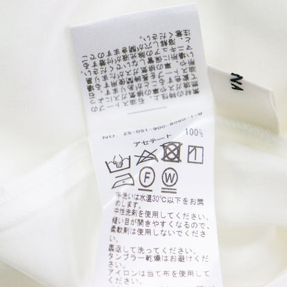 25春夏 ＆NAVY ペプラム ブラウス / シャツ 長袖 レギュラーカラー タック ケープ