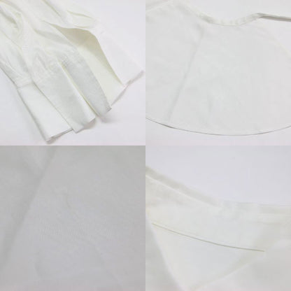 25春夏 ＆NAVY ペプラム ブラウス / シャツ 長袖 レギュラーカラー タック ケープ