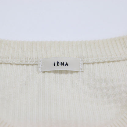 Sn.WEEKEND リブ カーディガン / ニット 長袖 クルーネック