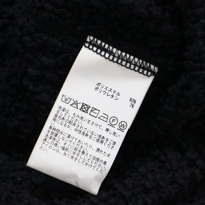 25春夏 ラッセルレース ポロシャツ / Raschel lace polo ショート丈 半袖 ストレッチ
