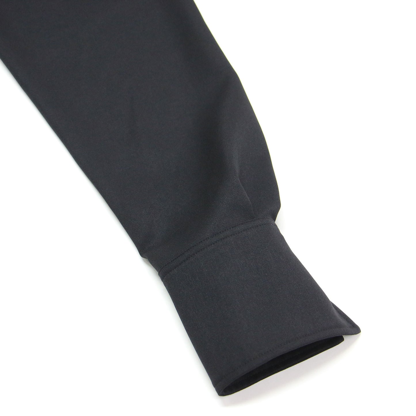 オーバー パウダーツイル シャツ / over powder twill shirt 長袖 レギュラーカラー カットオフ