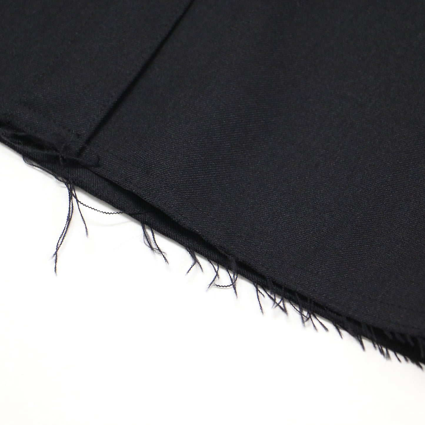 オーバー パウダーツイル シャツ / over powder twill shirt 長袖 レギュラーカラー カットオフ