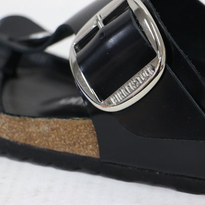 IENA 別注 24春夏 Ramses Big buckle / サンダル トング フラット ビッグバックル ガラスレザー