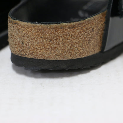 IENA 別注 24春夏 Ramses Big buckle / サンダル トング フラット ビッグバックル ガラスレザー
