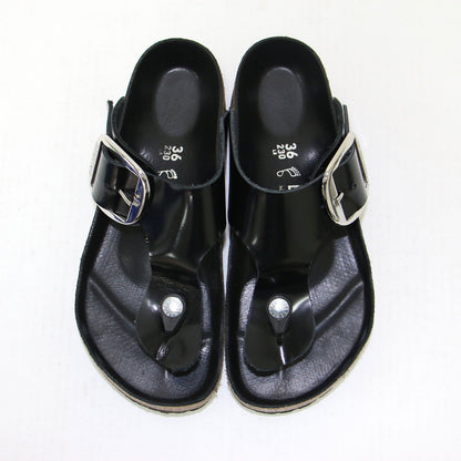 IENA 別注 24春夏 Ramses Big buckle / サンダル トング フラット ビッグバックル ガラスレザー