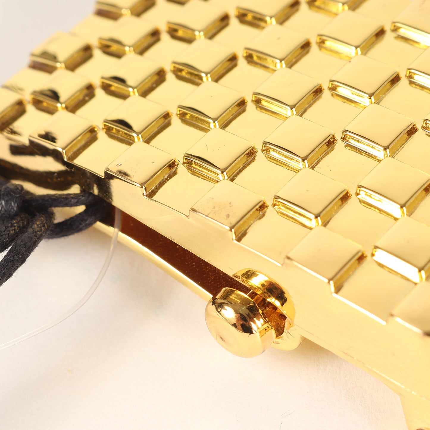 25春夏 メタル バックル レザー ベルト / CHECK GI30 GOLD ガチャベルト 本革