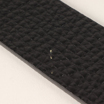 25春夏 メタル バックル レザー ベルト / CHECK GI30 GOLD ガチャベルト 本革