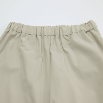 サイドライン ストレート パンツ / トラックパンツ ハイウエスト ウエストゴム ストレッチ