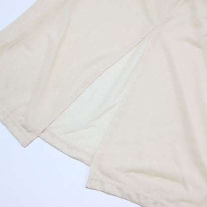 × FRAMeWORK 別注 25秋冬 シアー スカート / ロング カットソー素材 Iライン コットン