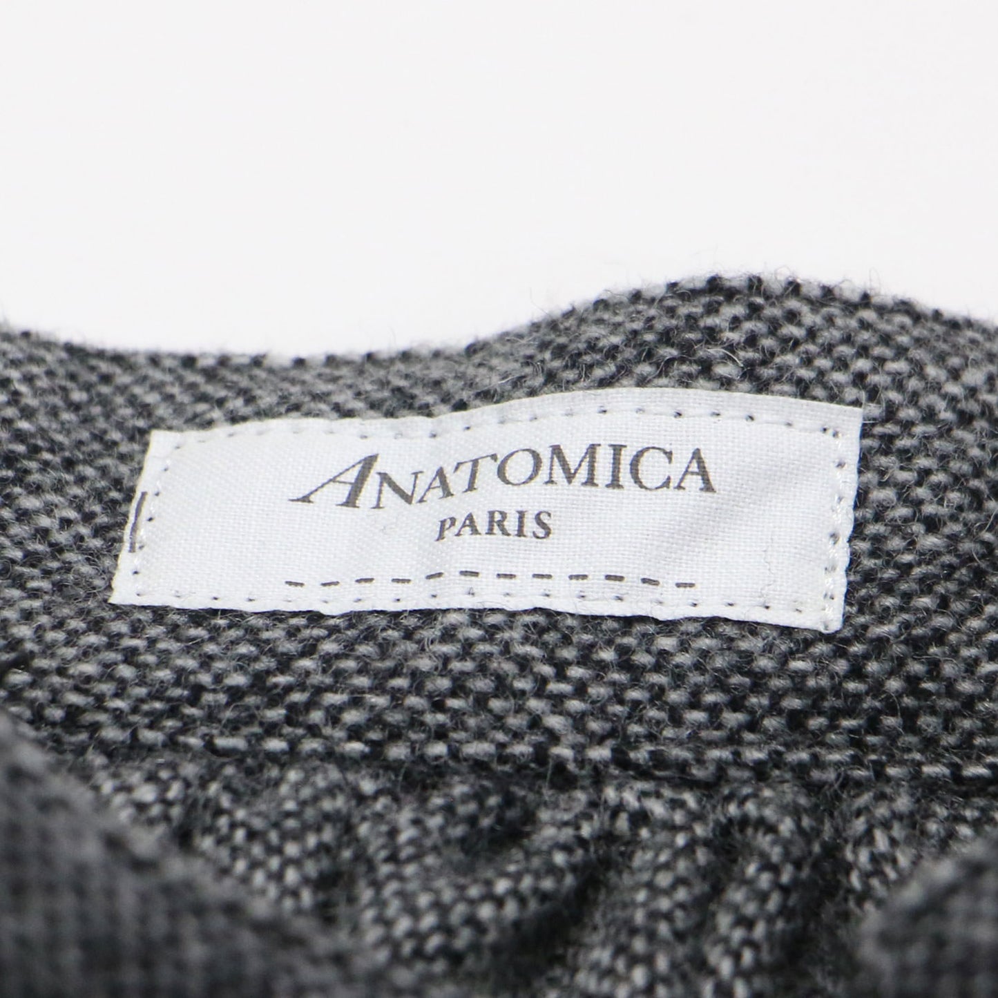 22秋冬 タスカン ツイード ワンピース / TUSCAN DRESS TWEED シャツワンピース ロング 長袖 スタンドカラー ウール シェルボタン