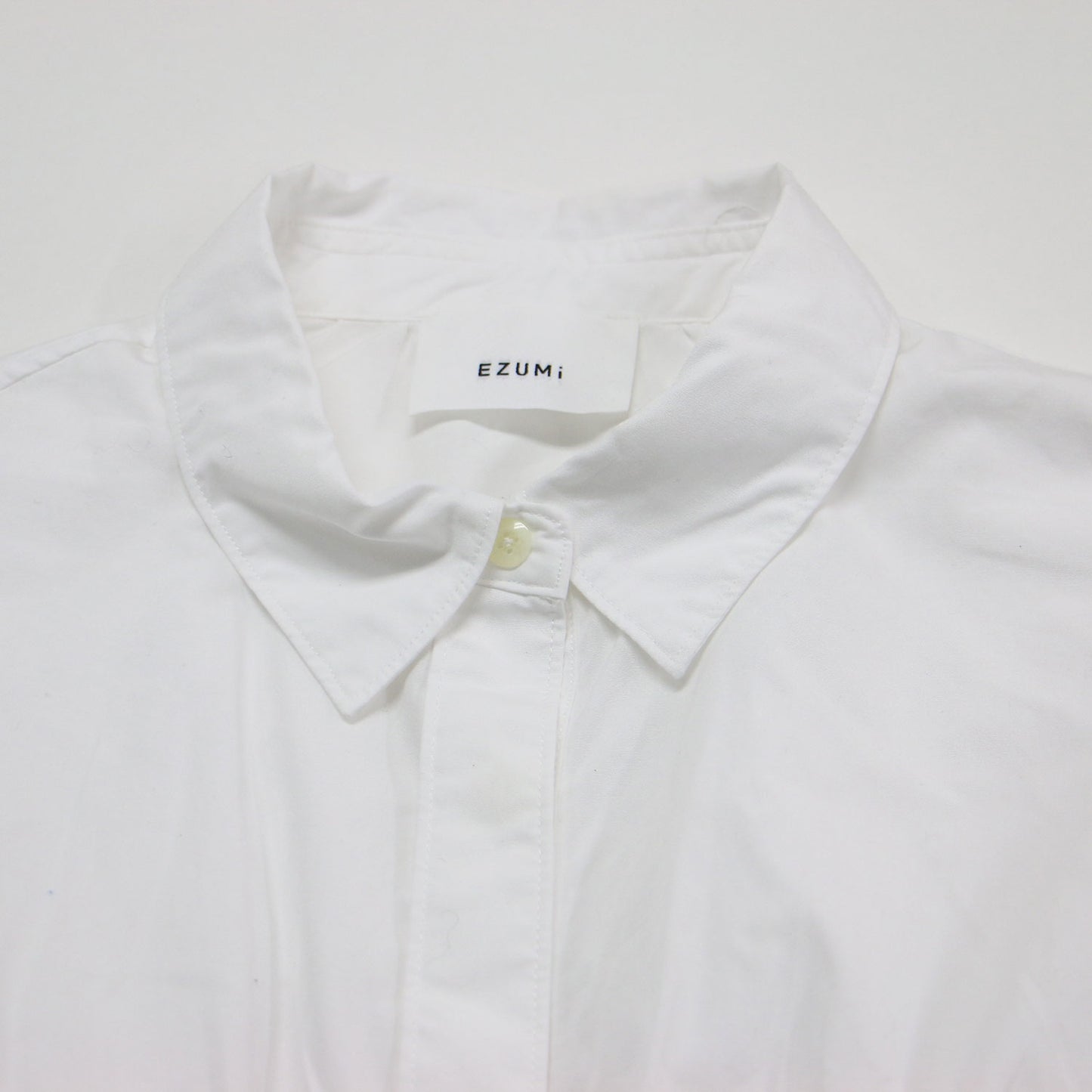 23秋冬 シャーリング 長袖 シャツ / ブラウス コットン