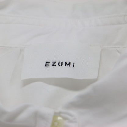 23秋冬 シャーリング 長袖 シャツ / ブラウス コットン