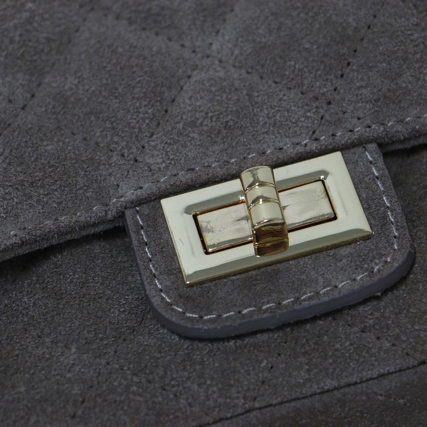 25春夏 スエード チェーン バッグ / CHAIN BAG ショルダーバッグ クロスボディ 肩掛け フラップ 本革